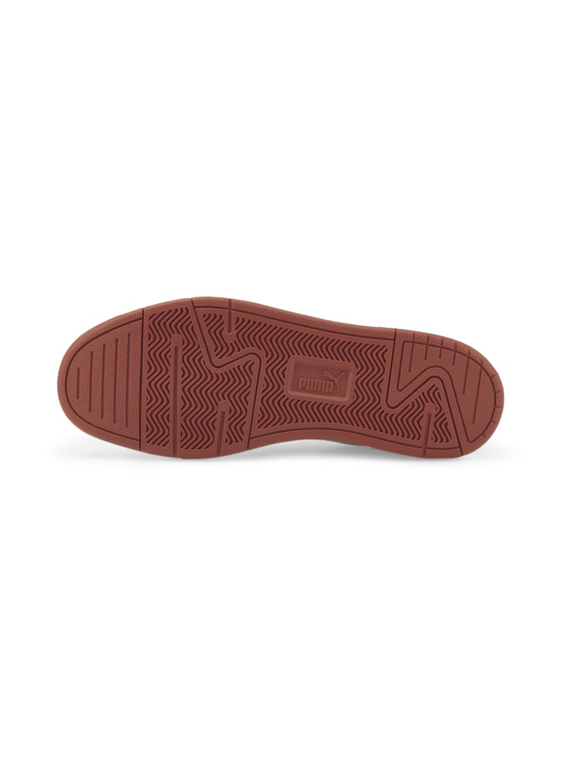PUMA Caracal Unisex White Red Casual Sneakers  - Image 4