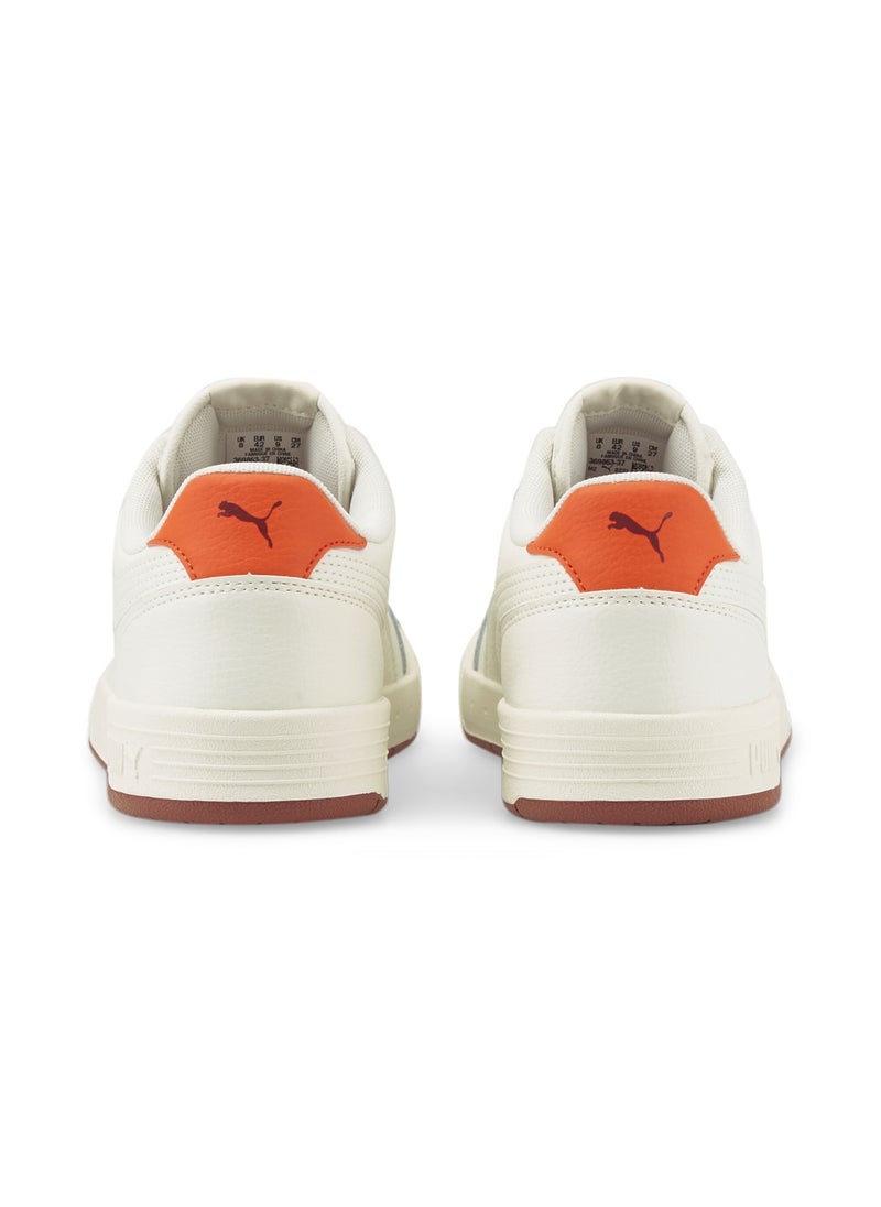 PUMA Caracal Unisex White Red Casual Sneakers  - Image 3