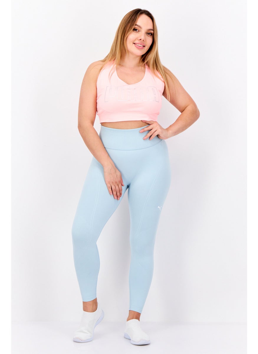 PUMA Women Sportswear Fit Training Leggings, Blue  - Image 2