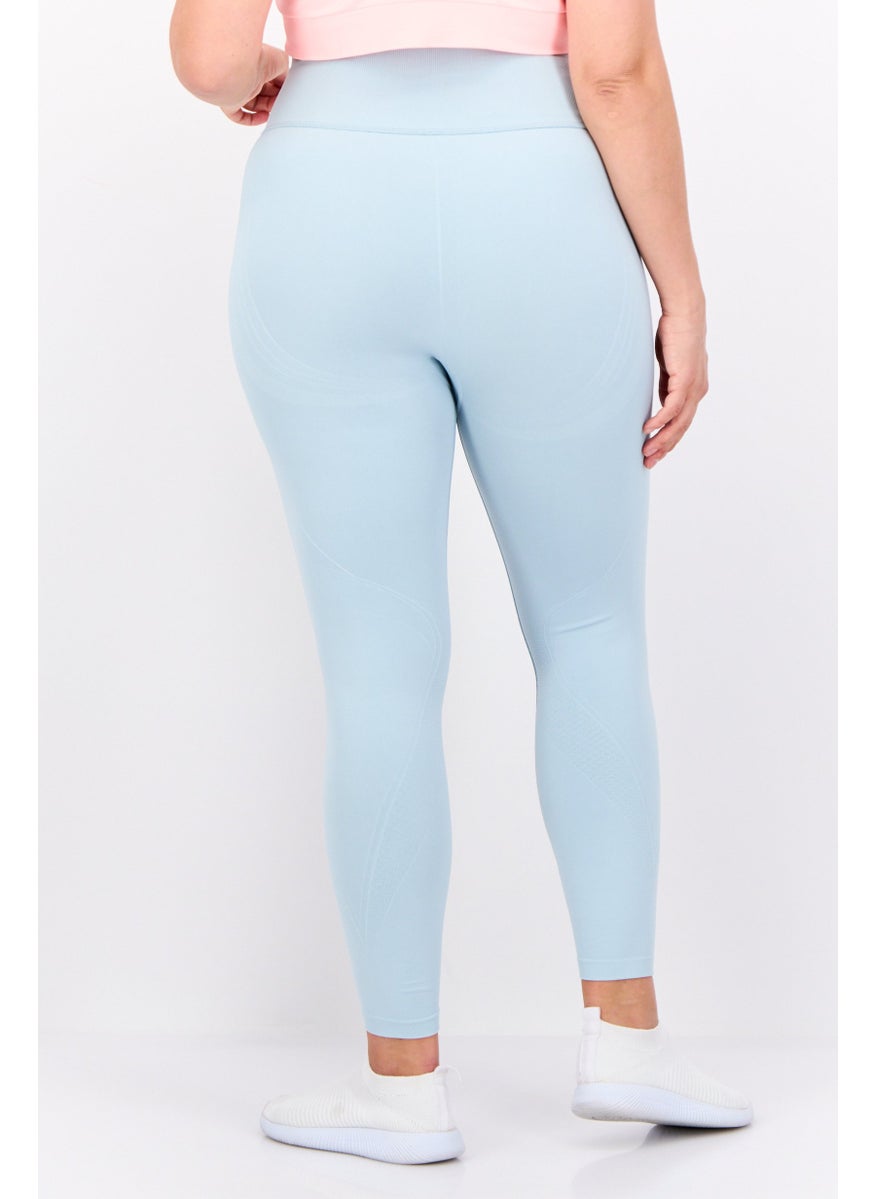 PUMA Women Sportswear Fit Training Leggings, Blue  - Image 4