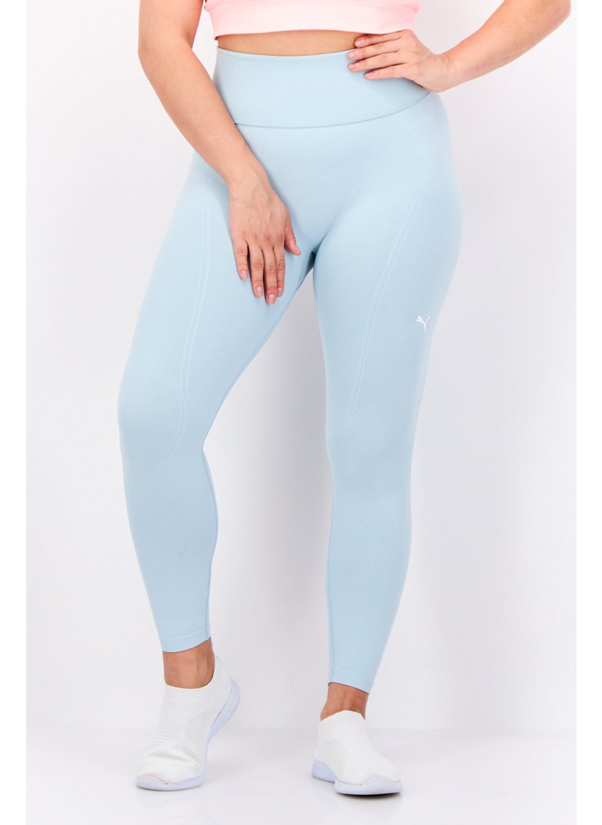 PUMA Women Sportswear Fit Training Leggings, Blue  - Image 1