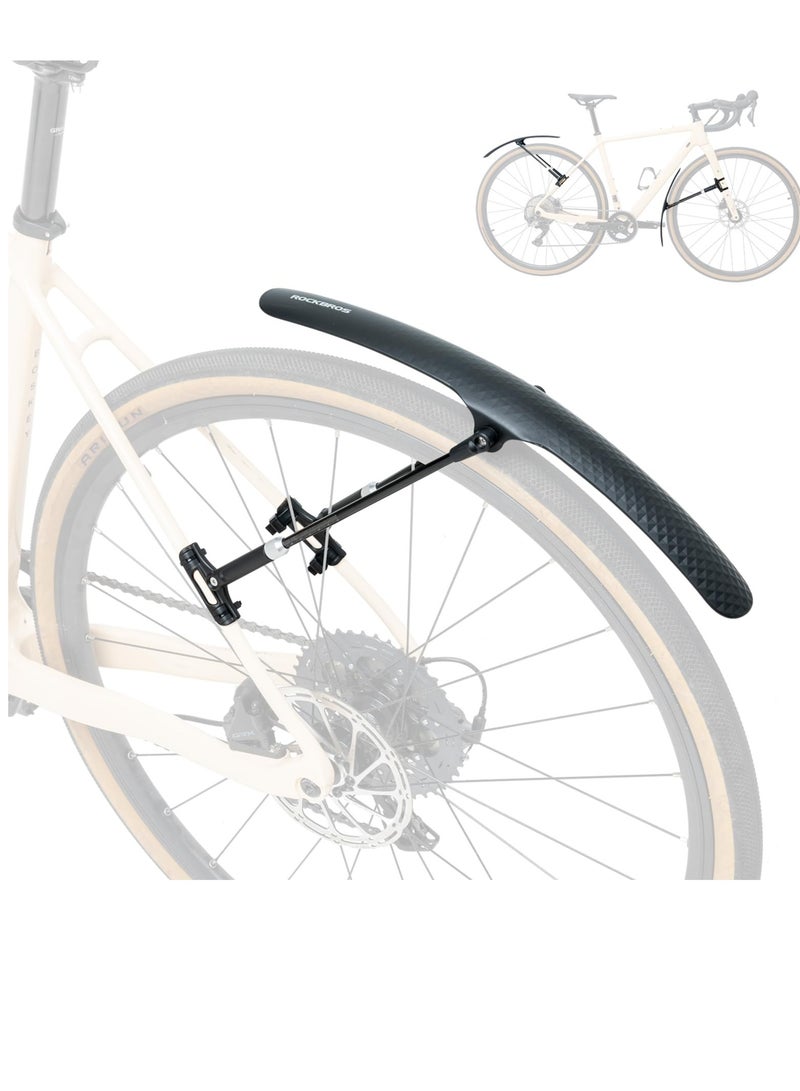 Excefore Road Bike Fenders, Adjustable Bike Fender, Quick Release Lightweight Road Bicycle Fender for 700C Bikes, Easy to Install Rear Or Front Bike Mud Guard  - Image 1