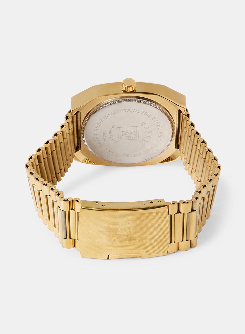 Maxel ساعة يد أنالوج للرجال سنتريكس نيو دايستار MX545 - 38 مم - Image 3