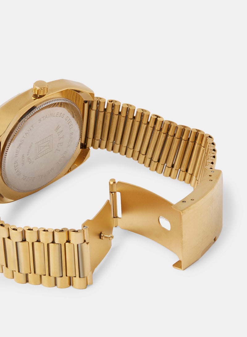 Maxel ساعة يد أنالوج للرجال سنتريكس نيو دايستار MX545 - 38 مم - Image 2