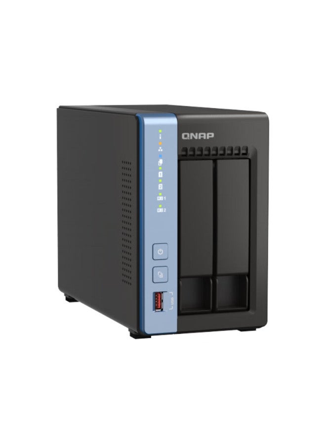 Qnap Ts-264c Cosmic Cube 2-bay Quad-core Processor 8gb Memory 16tb Network Storage Server With Dual M.2 Slots Nas Mobile Expansion - Image 4