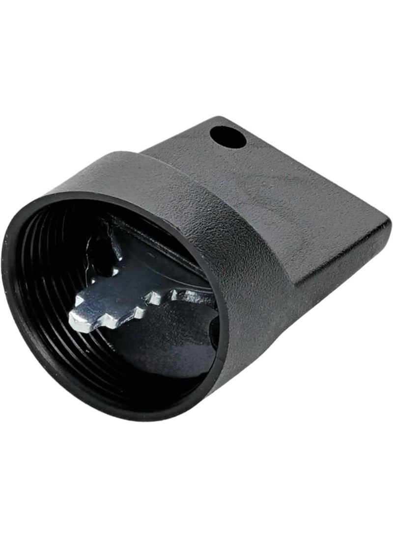 Stens Stens 430506 Ignition Key Compatible withReplacement for Bobcat 12801003 Fits Outer Fastening nut Style Switch Black  - Image 1
