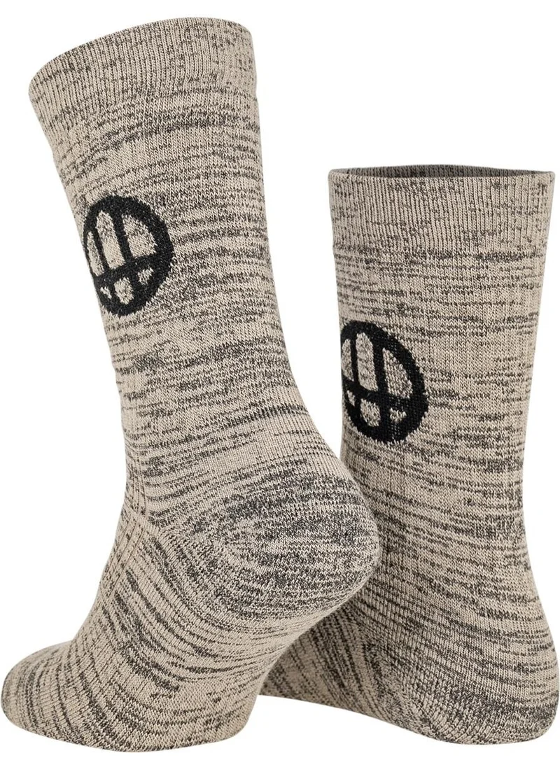 Oil Company Sand Thermal Wool Socks Unisex