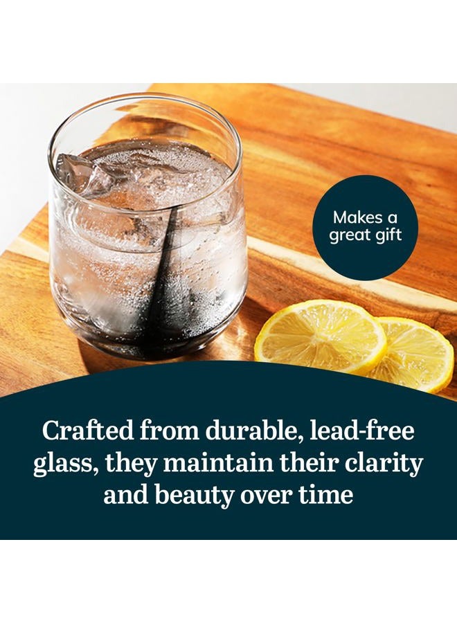 LIBBEY Ascent Black Ribbon 16 Piece Tumbler and Rocks Glass Set - Image 5