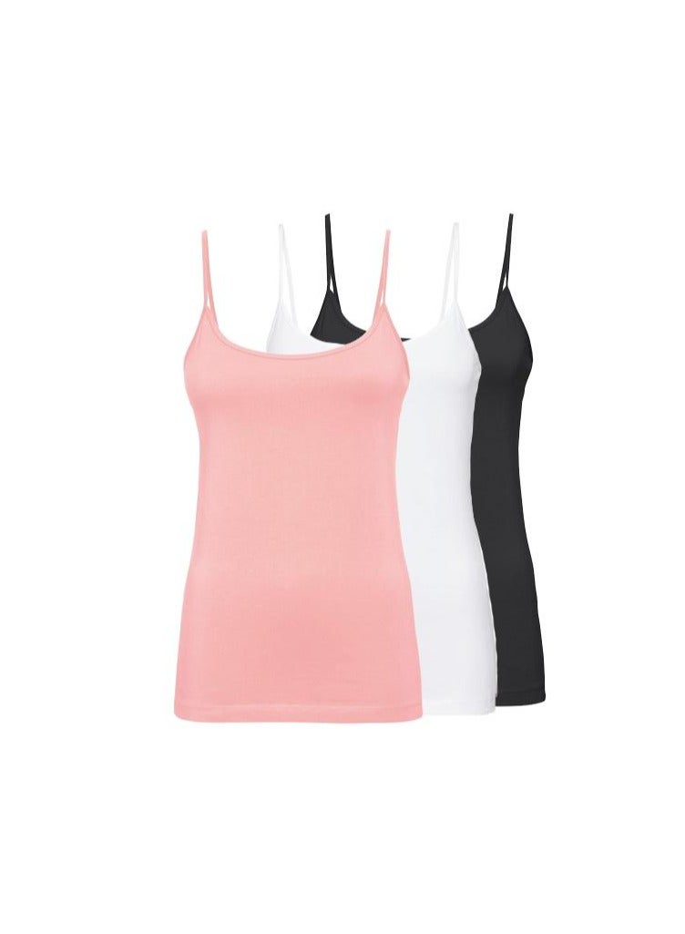YOUNG WEAR Basics 100% Cotton  3 Pieces  Black White Mint Green - 5001  - Image 2