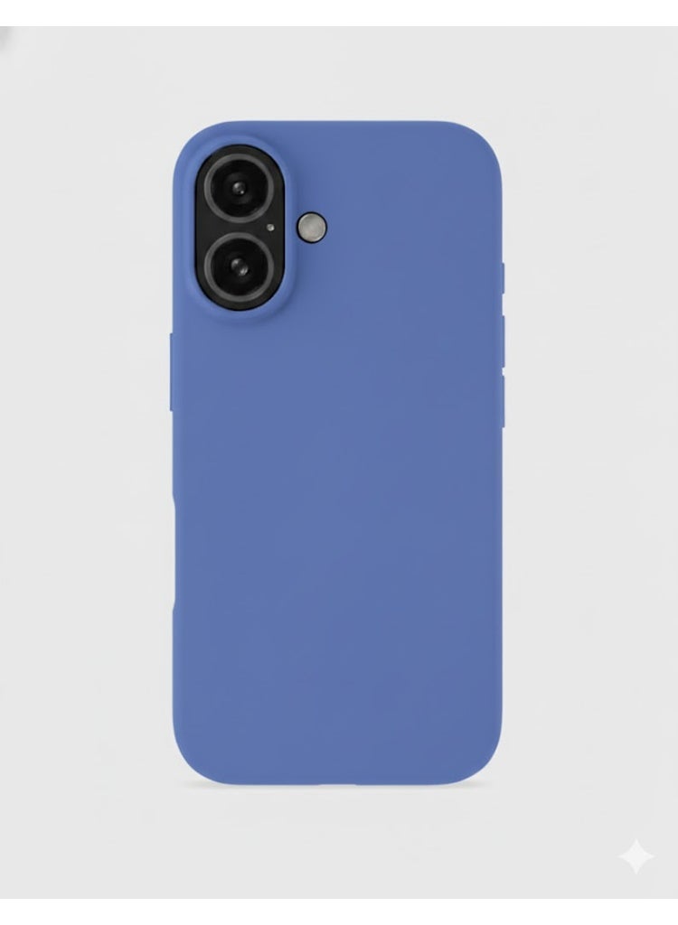 بليكس غطاء جراب هاتف آيفون 16 مزود بغطاء حماية من السيليكون السائل الناعم مضاد للخدش ومضاد للصدمات مع بطانة من الألياف الدقيقة، غطاء خلفي واقي نحيف مع ملمس مريح للحمل ومضاد للبصمة - Image 2