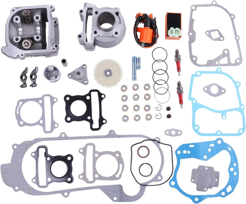 WQSING 69mm Valve GY6 Big Bore Kit 100cc for Scooter 139QMB 49cc 50cc Engine - Image 1