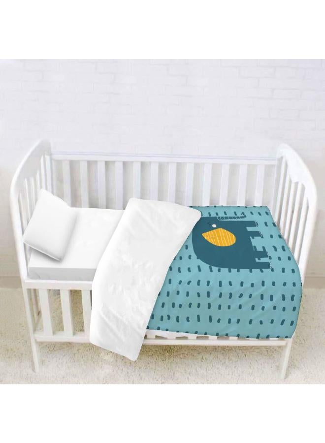 غطاء سرير على شكل فيل. يُعدّ النوم عالي الجودة من أولويات الأطفال حديثي الولادة، فهو يضمن نموهم الصحي. طقم الفراش فائق النعومة لدينا مثالي لغرفة طفلكِ الرضيع وطفلكِ الصغير.