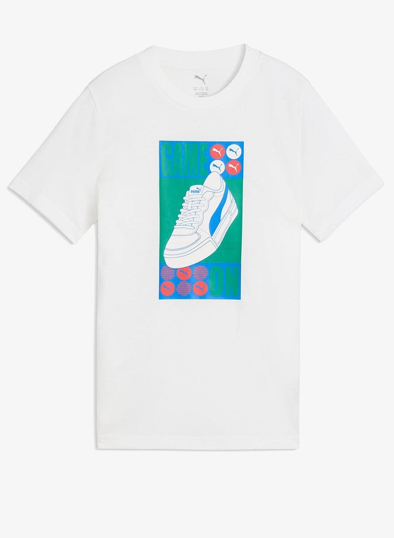 PUMA Youth Graphic Sneaker T-Shirt - Image 1