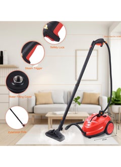 DubaiGallery Steam Cleaner Car Wash Cleaning Machine for Housekeeping Portable 2000W Steam Carpet Jet Cleaner  - Image 3