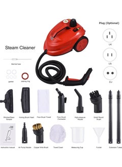 DubaiGallery Steam Cleaner Car Wash Cleaning Machine for Housekeeping Portable 2000W Steam Carpet Jet Cleaner  - Image 4