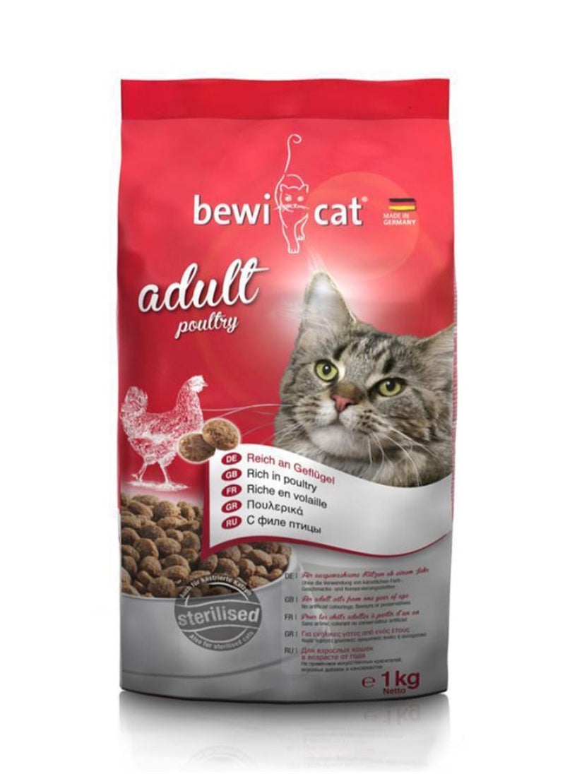 Bewi Cat BEWI CAT Adult Poultry 1 kg 