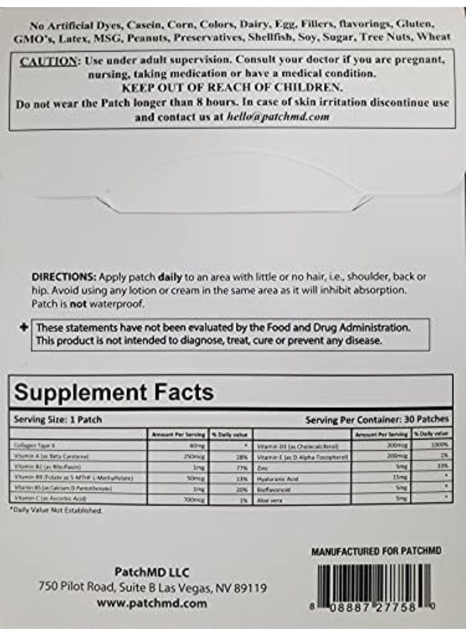 PatchMD - Collagen Plus Topical Patch - 30 Days Supply - Image 3