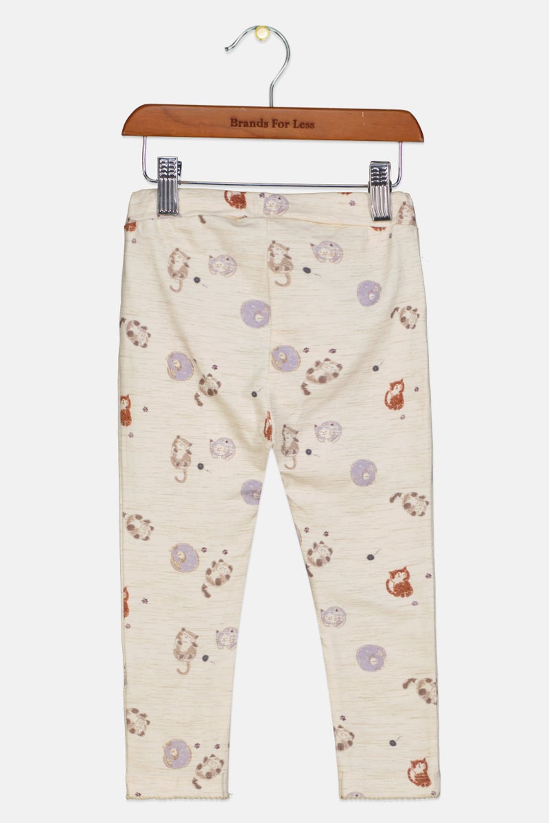 NAME IT Toddlers Girl Graphic Print Pants, Multicolor - Image 2