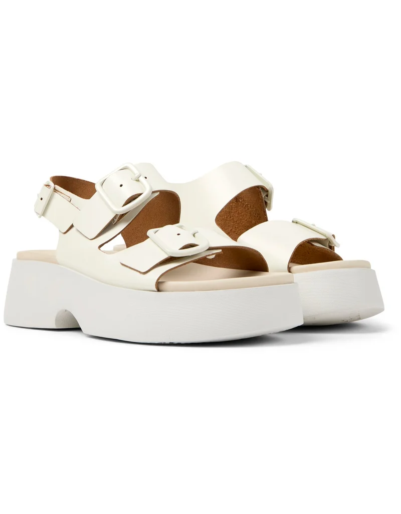 Camper Tasha, Women Sandal, White