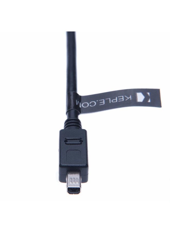 Keple - 4-Pin USB Camera Cable for Kodak Easyshare X6490, DX7440, DX7590, DX7630, CX7310, CX7330, CX7430, CX7525 | JVC GC-QX3, GC-X3 | Konica Minolta DiMage 2330, 5, 7, 7HI, E203 (3ft) - Image 1