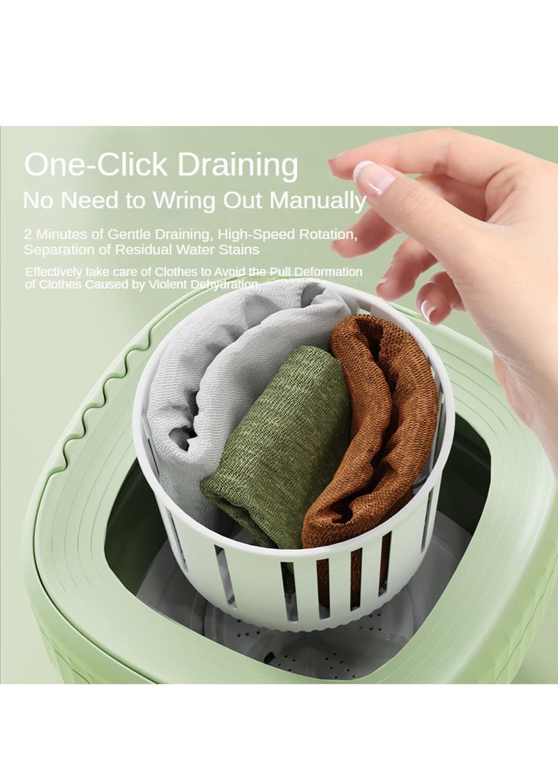 Arabest Mini Washer,Foldable Portable Washer,Drying and Washing in One,Lightweight and Compact Clothes Washer  - Image 3