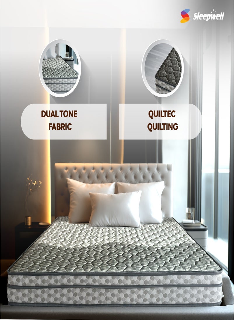 Sleepwell Sleepwell Ortho Pro Spring | 10 Night Trial | Impressions Memory Foam Mattress With Airvent Technology And 3-Zone Pocket Spring | King Bed Size (200L x 180W x 20H cm)  - Image 5