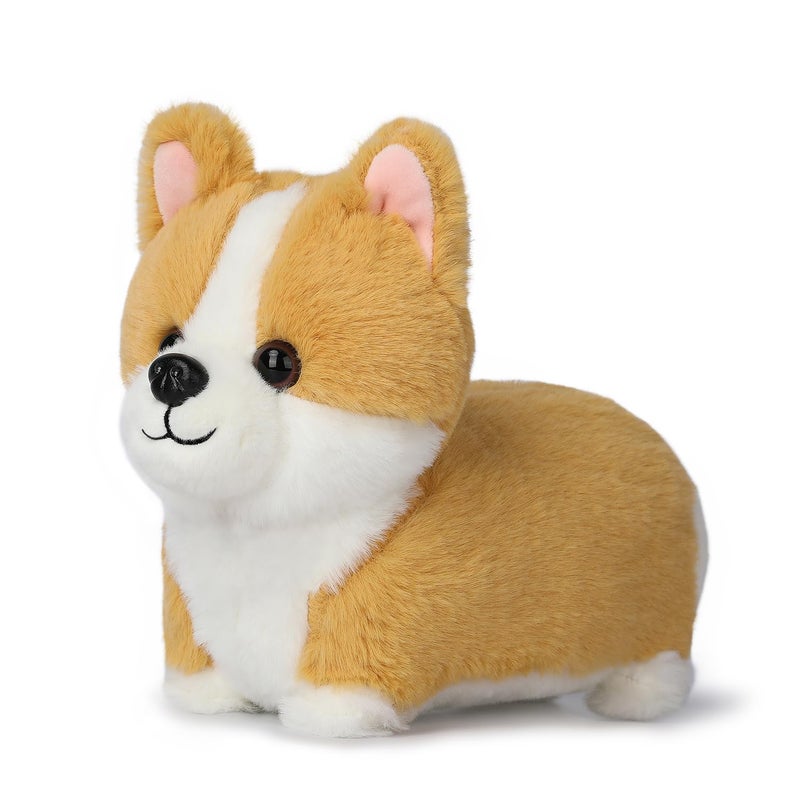 FITNISSFTW Plush Toy Stuffed Animal Throw Plushie Pillow Doll Soft Fluffy Friend Hugging Cushion Cute Present for Every Age Occasion Corgi - Image 2