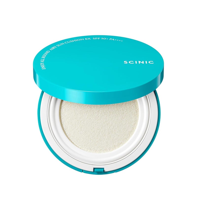 SCINIC Enjoy All Round Airy Sun Cushion EX SPF50PA 088 Fl Oz Pack of 1