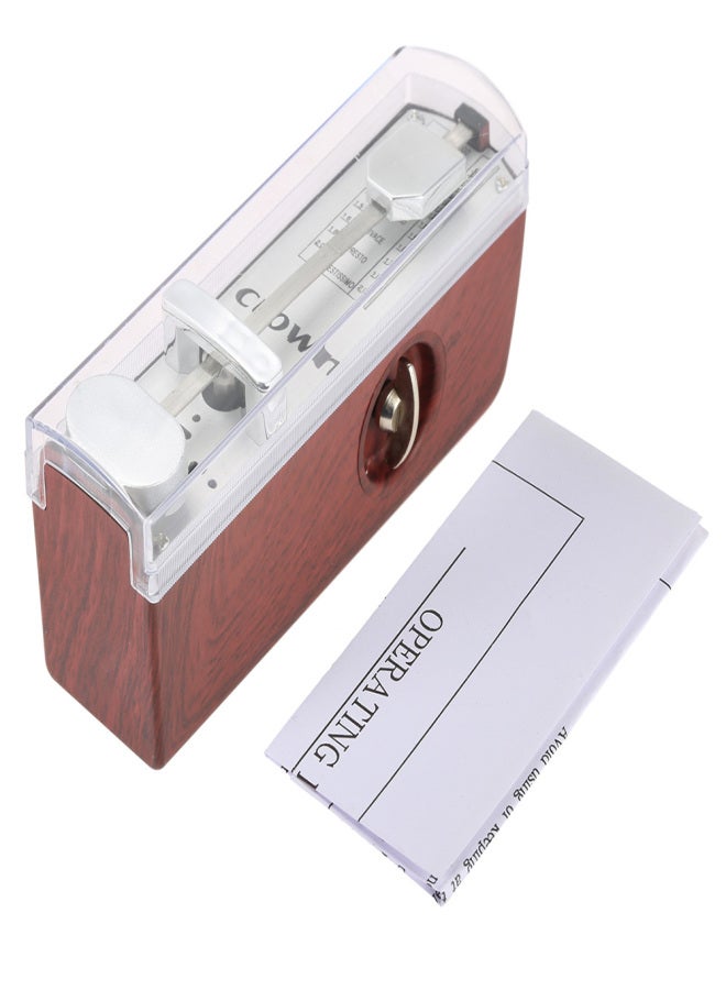 Crown Portable Mini Mechanical Metronome Universal Metronome 11cm Height for Piano Guitar Violin Ukulele Chinese Zither Music Instrument - Image 2