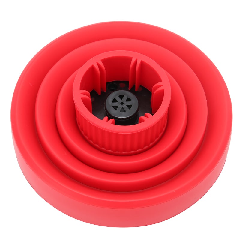 Universal Collapsible Hair Dryer Diffuser Portable Travel Folding Hair Blow Dryer DiffuserRed - Image 3