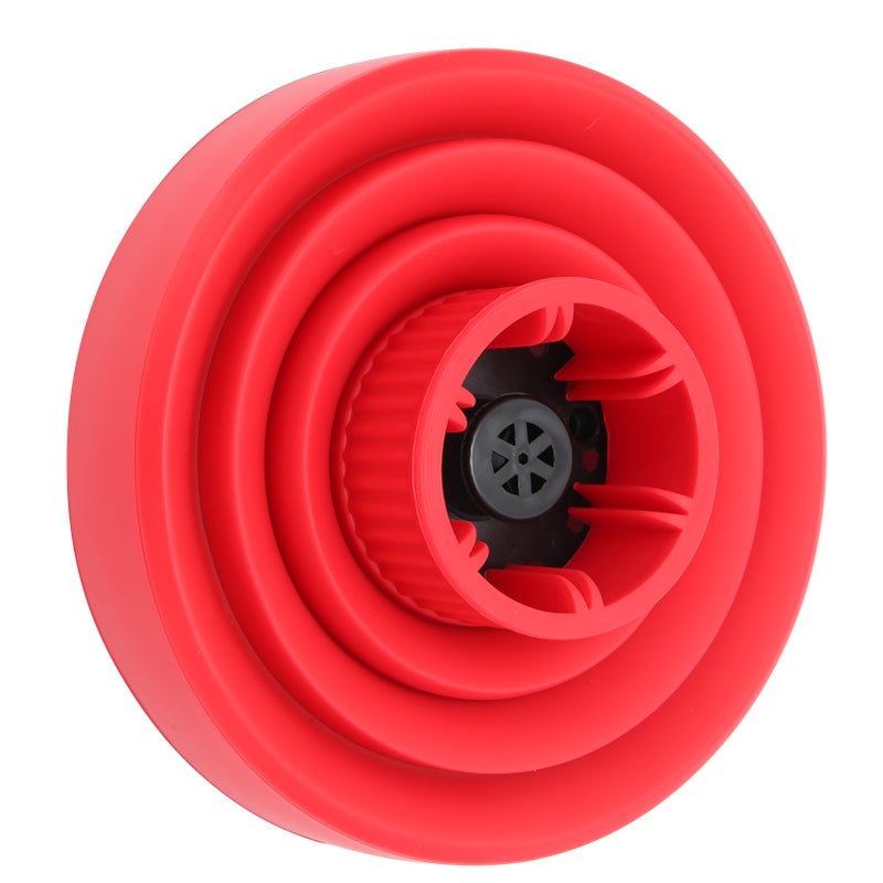 Universal Collapsible Hair Dryer Diffuser Portable Travel Folding Hair Blow Dryer DiffuserRed - Image 5