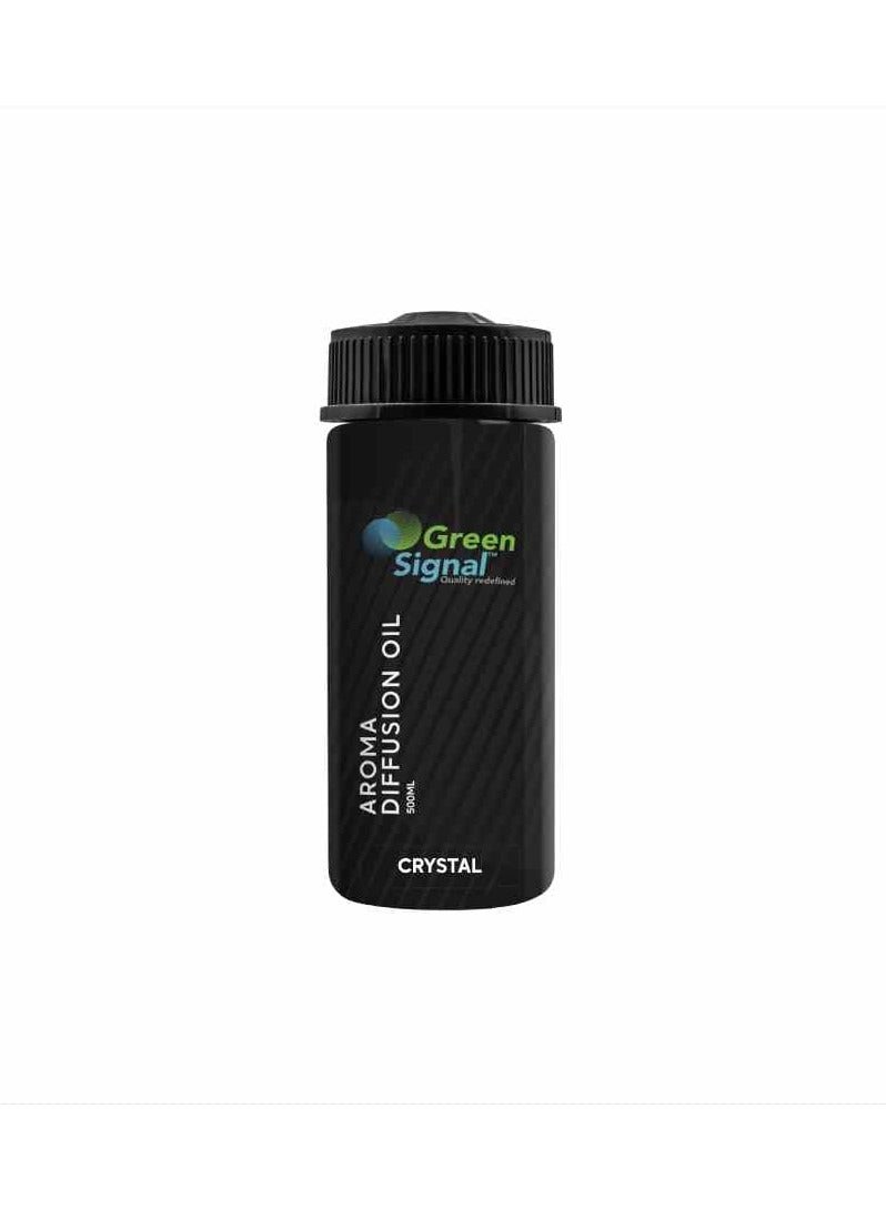 Green Signal Diffuser Aroma Oil – 170ml – Premium Crystal Fragrance Oil – Clean & Refreshing Long-Lasting Scent – Compatible with All Diffuser Machines  - Image 1