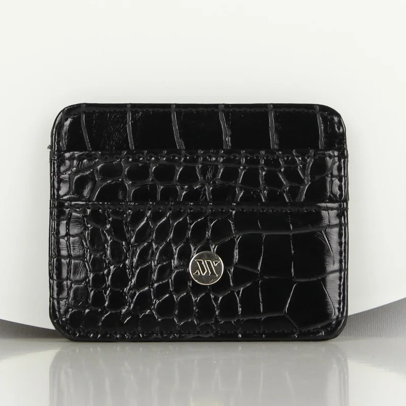 ماي فاليس Women's Leather Wallet and Card Holder 1624 Black