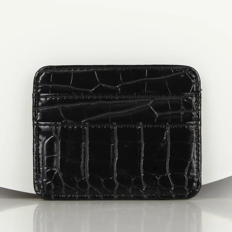 ماي فاليس Women's Leather Wallet and Card Holder 1624 Black
