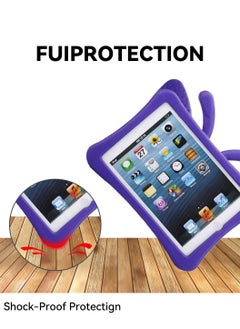 Moovant Ipad 10th Generation Case- Purple Butterfly Ipad Case, Suitable for  For iPad 10th Gen 10.9 2022 Fall Protection Case  - Image 3