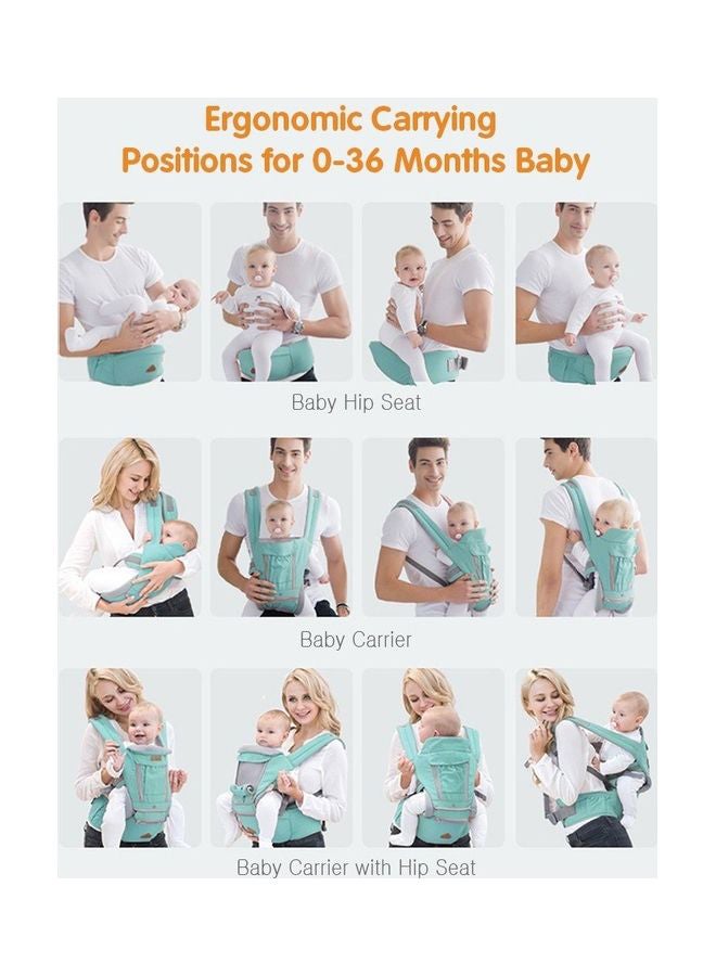 Loquat Baby Carrier With Hip Seat For Carry Your Baby Comfortably  - Image 2