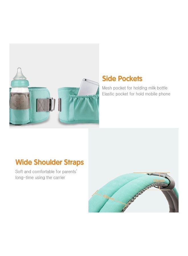 Loquat Baby Carrier With Hip Seat For Carry Your Baby Comfortably  - Image 4