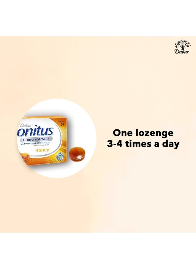 Dabur - Honitus Herbal Lozenges Honey - Image 1