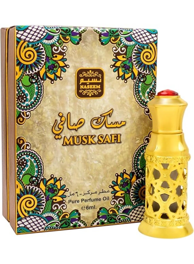 Naseem Pure Perfume Oil For Men & Women Musk Safi 6ml - Image 1