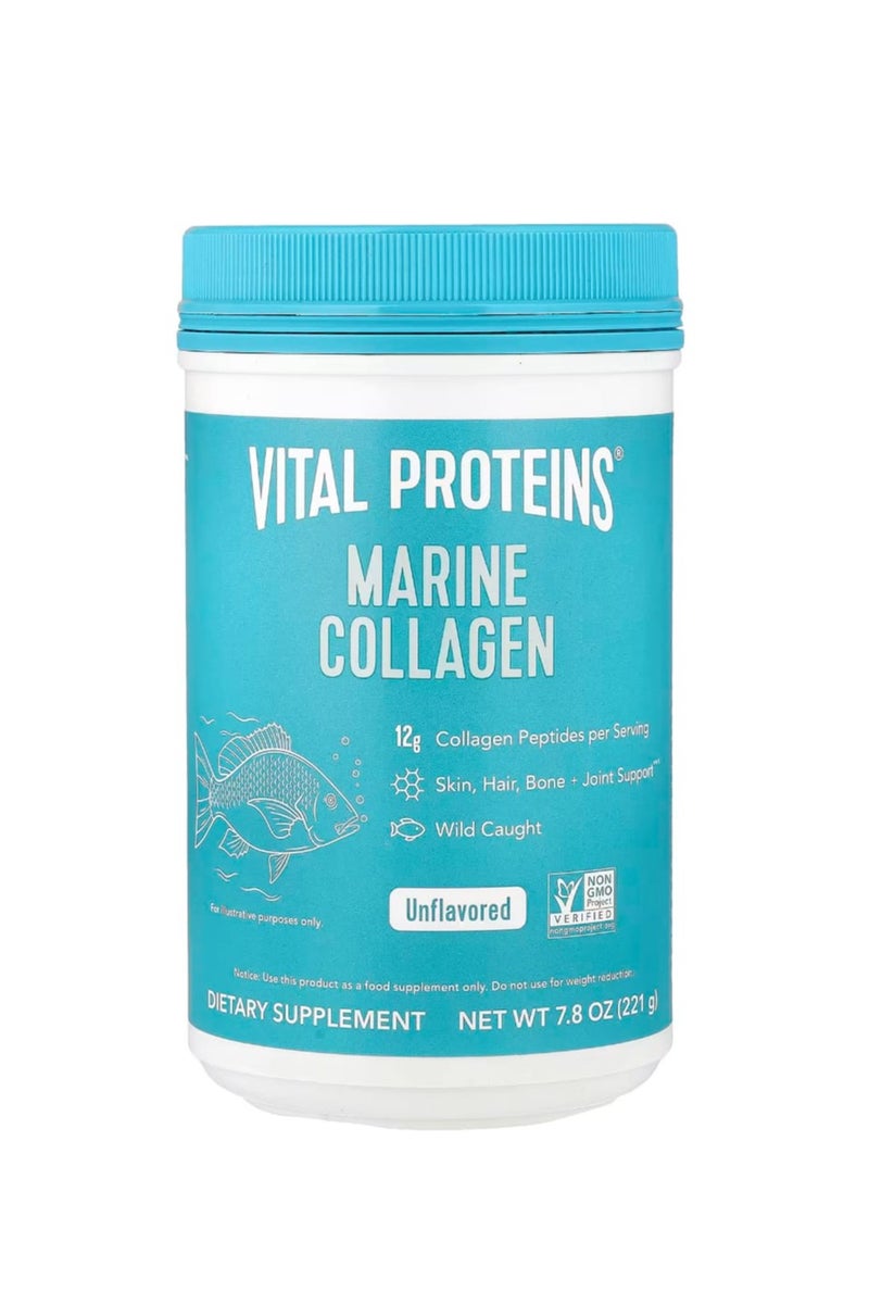 Vital Proteins Marine Collagen Unflavored 7.8 oz (221 g) - Image 1