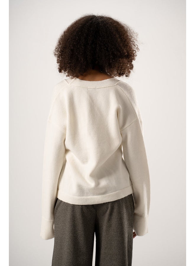 ASTK Basic V-Neck Cardigan - Image 3