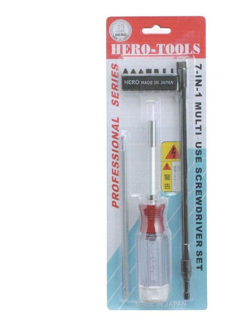 Screwdriver Hero 10 pcs multi-use HO-7500B
