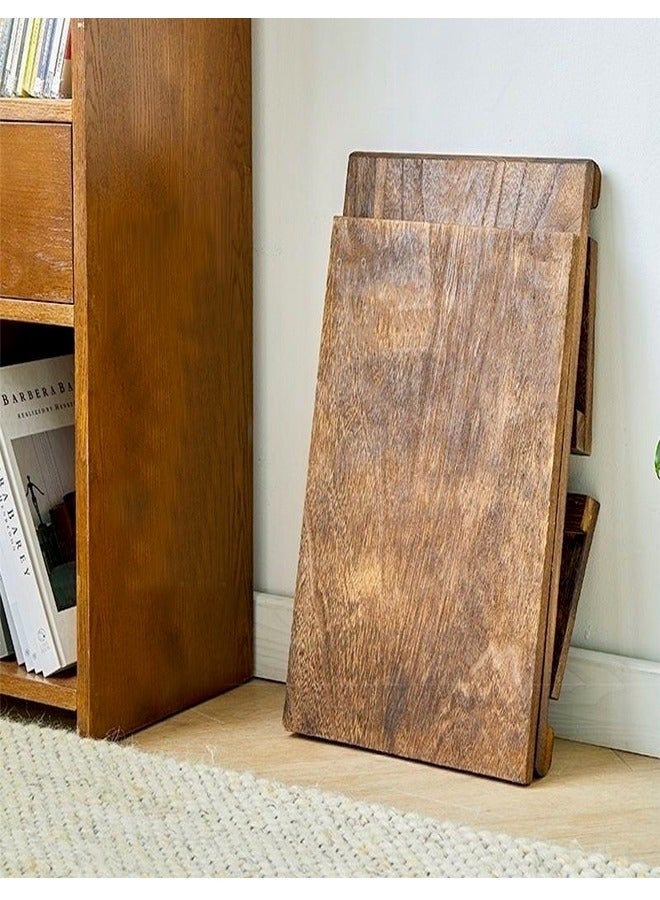 Raffine طاولة قهوة منخفضة قابلة للطي بتصميم حديث على الطراز الياباني 50 x 30 x 20 سم - Image 4