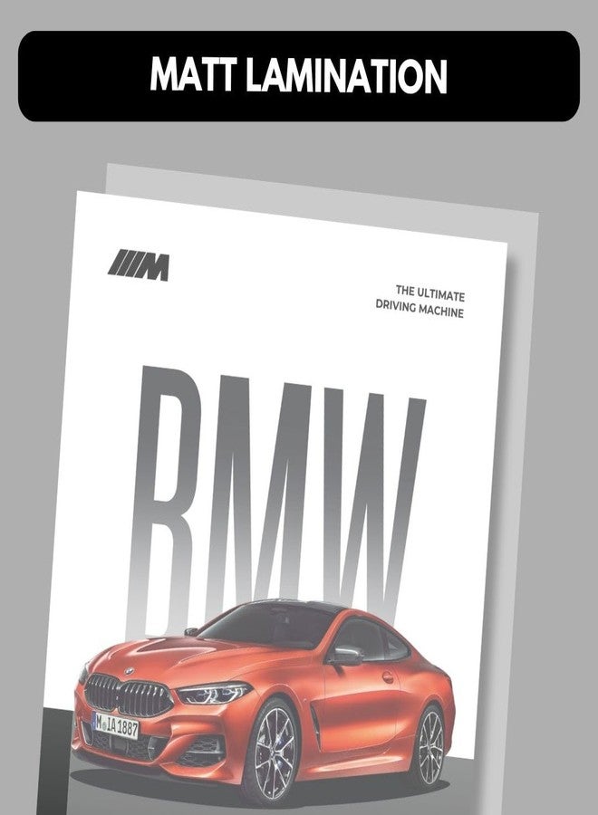 Funk You Store BMW Car Posters (Set of 6) A4 Car Posters BMW M2, M3, M4, M5, M6 & M8 | Sportscar Unframed Cars Poster for wall | For Home, Bedroom, Living room decoration (D_002) - Image 5