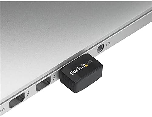 StarTechcom Wireless USB WiFi Adapter  Dual Band AC600 Wireless Dongle  24GHz  5GHz  80211ac WiFi Laptop Adapter USB433ACD1X1 - Image 5