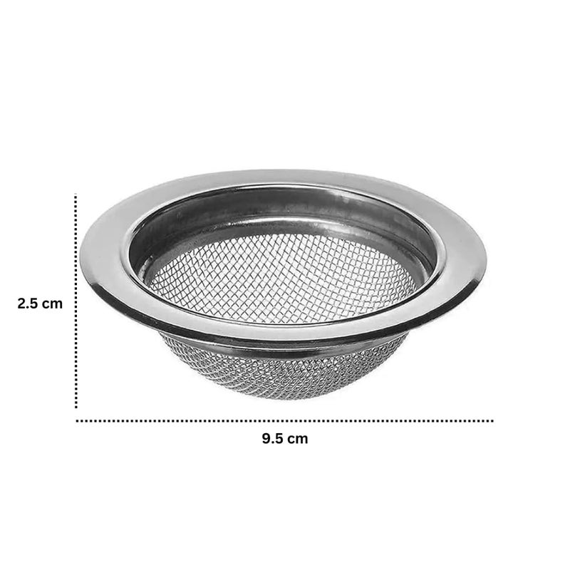 SPHERE ONE STEEL Stainless Steel Sink Strainer Jali for Kitchen Bathroom Drainar | Fine Mesh Sieve Filter Basket with Anti-Clogging Technology, Rust-Resistant, Easy to Clean Pack of 2 - Image 2
