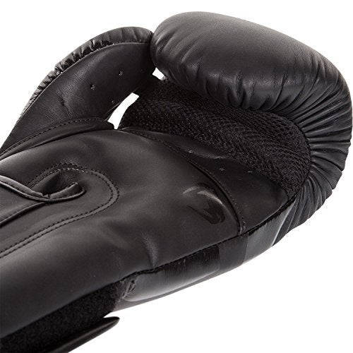 Venum Elite Boxing Gloves - Black - Image 4