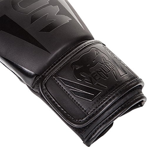 Venum Elite Boxing Gloves - Black - Image 3