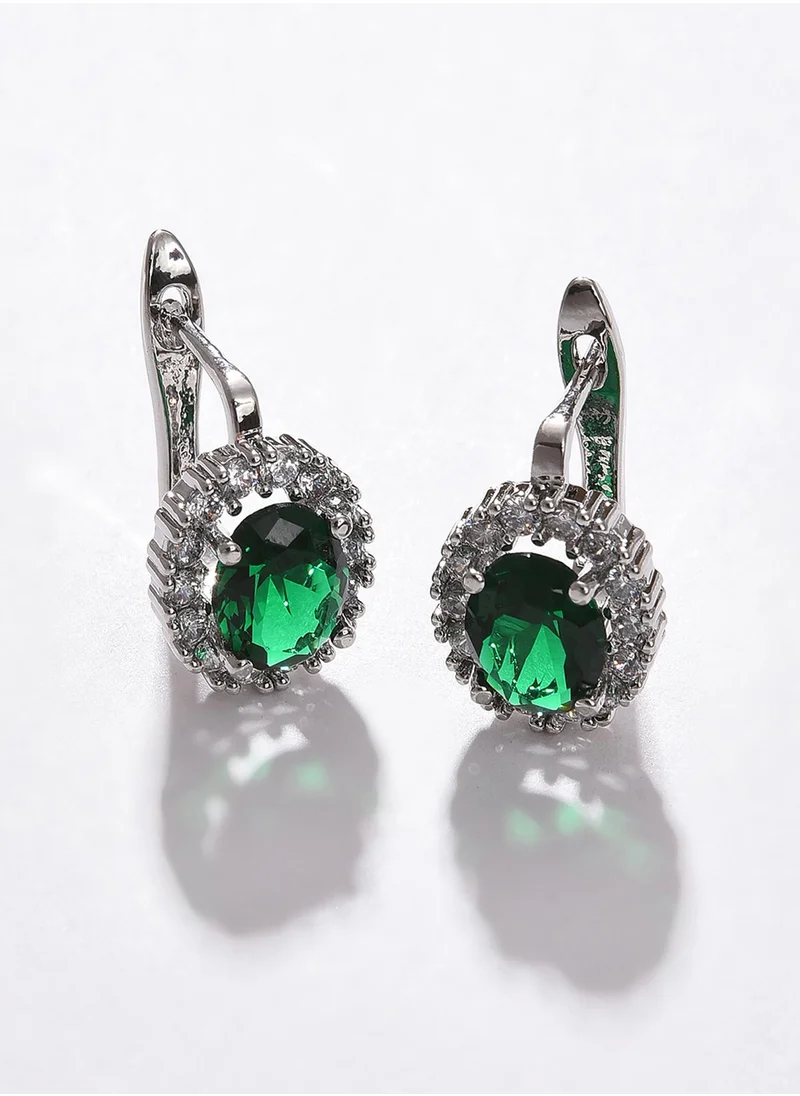 سوهي Green & Contemporary Stud Earrings