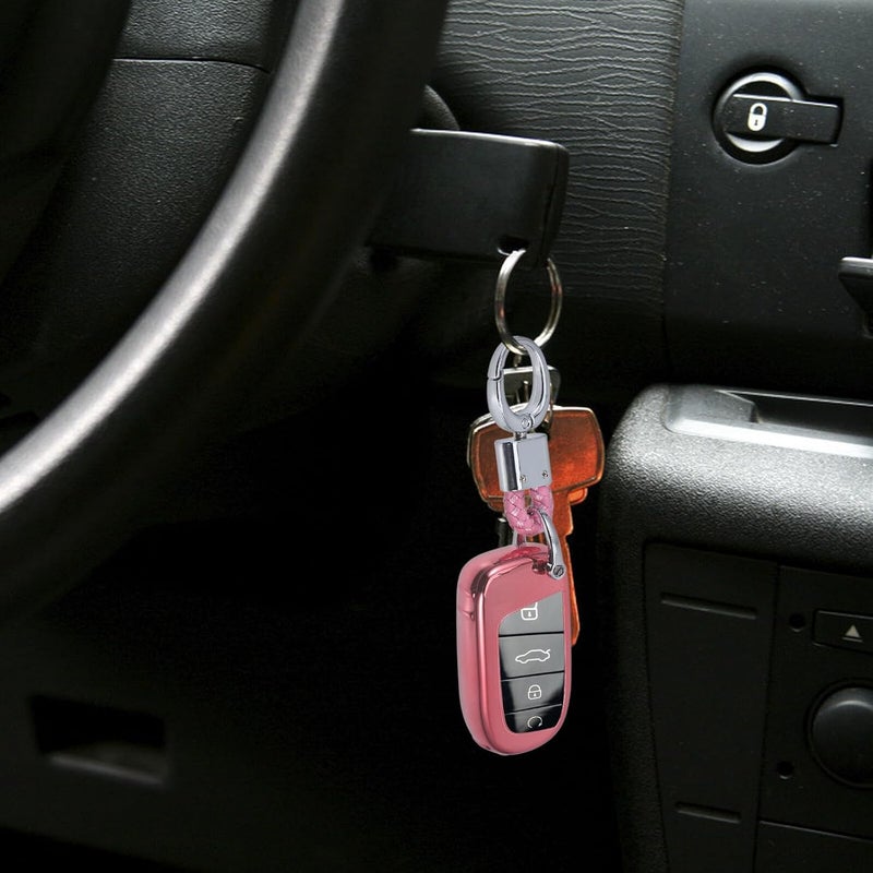 VALICLUD Car Key Fob Case TPU Car Key Cover Protector Shell Compatible with Compass for Vehicle Accessories - Image 5